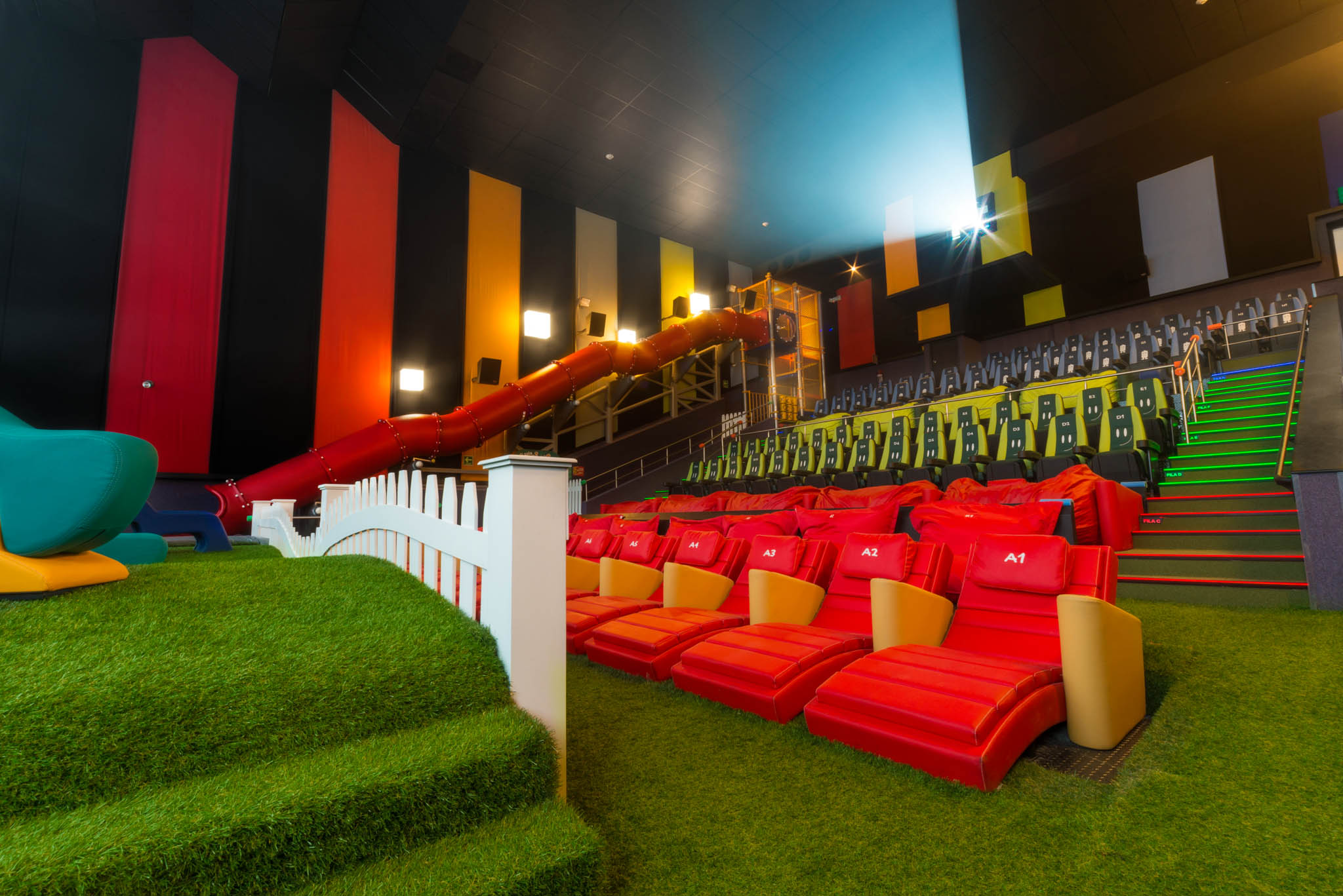 Movie theater chain to open nation's first auditoriums with children's
